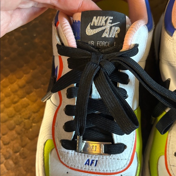 Nike Air Force 1 Low Shadow “White Multi” (DV2186-100) Women’s Size - Picture 3 of 9